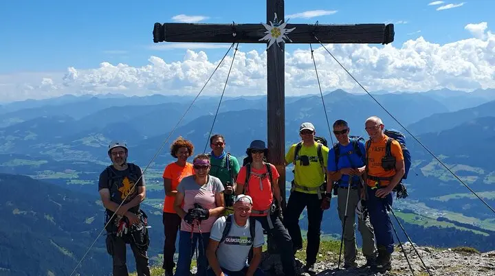 Gruppenfoto Dachstein 2023 | © DAV Sektion Mönchengladbach