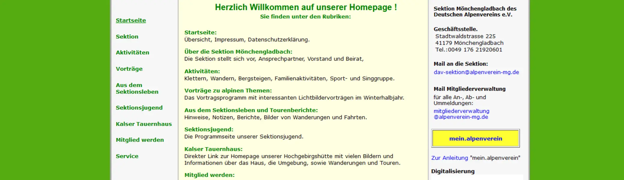 © DAV Sektion Mönchengladbach