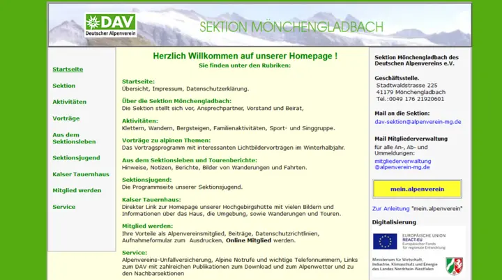 © DAV Sektion Mönchengladbach