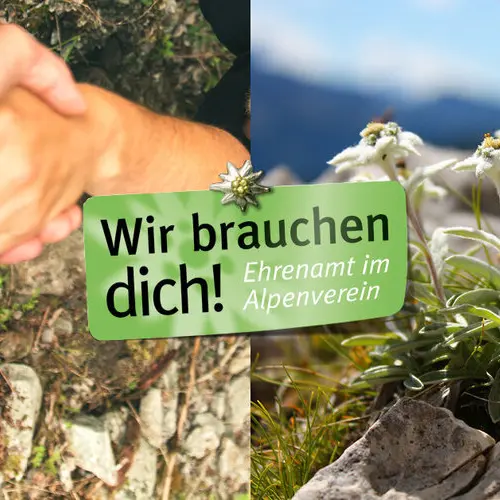 Bildmotiv "Ehrenamt: Wir brauchen Dich" - Imagefoto | © DAV
